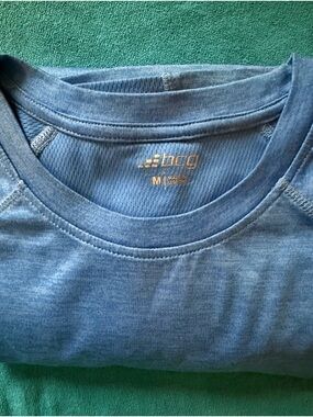 bcg Heathered Blue Men's Athletic Crew Tee